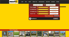 Desktop Screenshot of nextre.com